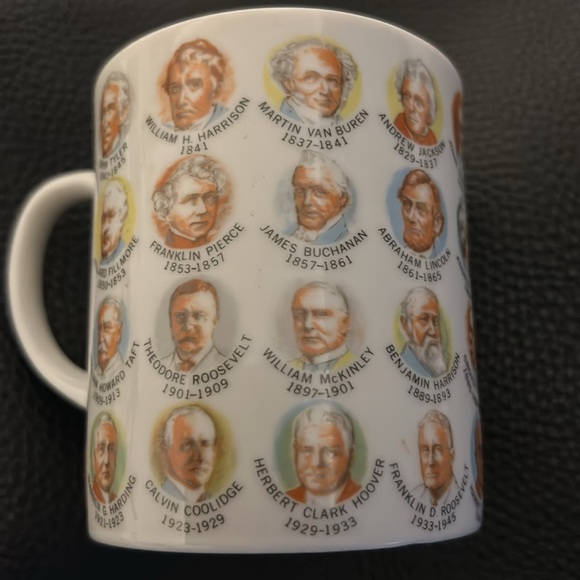 Vintage Late 70s President Jimmy Carter commemorative 8 ounce ceramic coffee mug - Picture 3 of 8